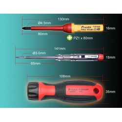 Buy Proskit Screwdriver Insulated VDE Set of 13 pcs - SD-V861 - Proskit Screwdri... in Cyprus, Nicosia, Limassol, Larnaka, Pafos