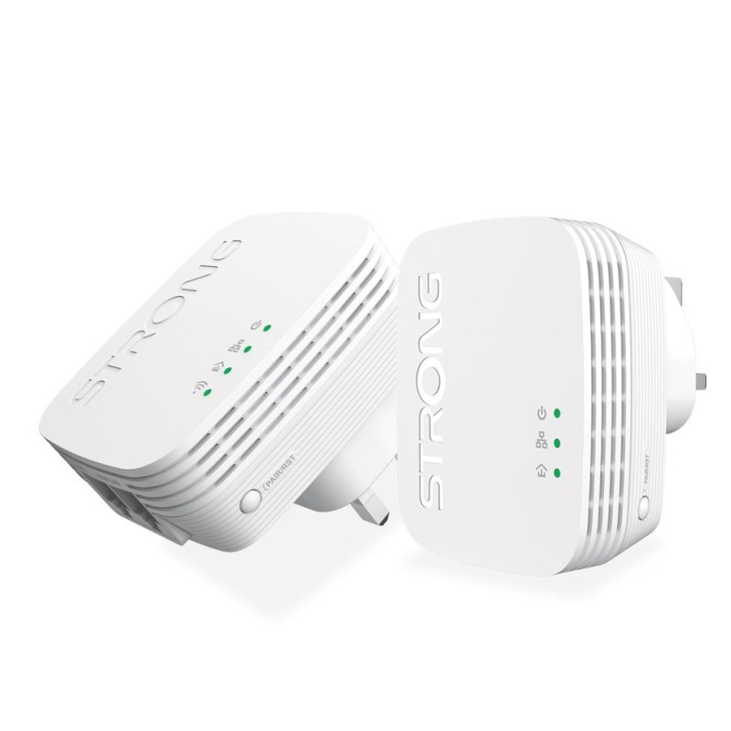 Buy Strong Powerline Kit - POWERLWF600DUOMINIUK - AV600 Mini 600Mbps WI-Fi 300Mb... in Cyprus, Nicosia, Limassol, Larnaka, Pafos