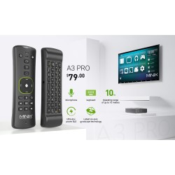 Buy MINIX Android Media Hub AI 8K 8GB 128GB Wi-Fi 6 A3 PRO Air Mouse - U8K-ULTRA... in Cyprus, Nicosia, Limassol, Larnaka, Pafos