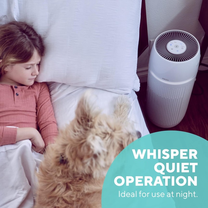 Buy HoMedics TotalClean Petplus - AP-PET35WT - 5in1 Air Purifier & Aroma Diffuse... in Cyprus, Nicosia, Limassol, Larnaka, Pafos