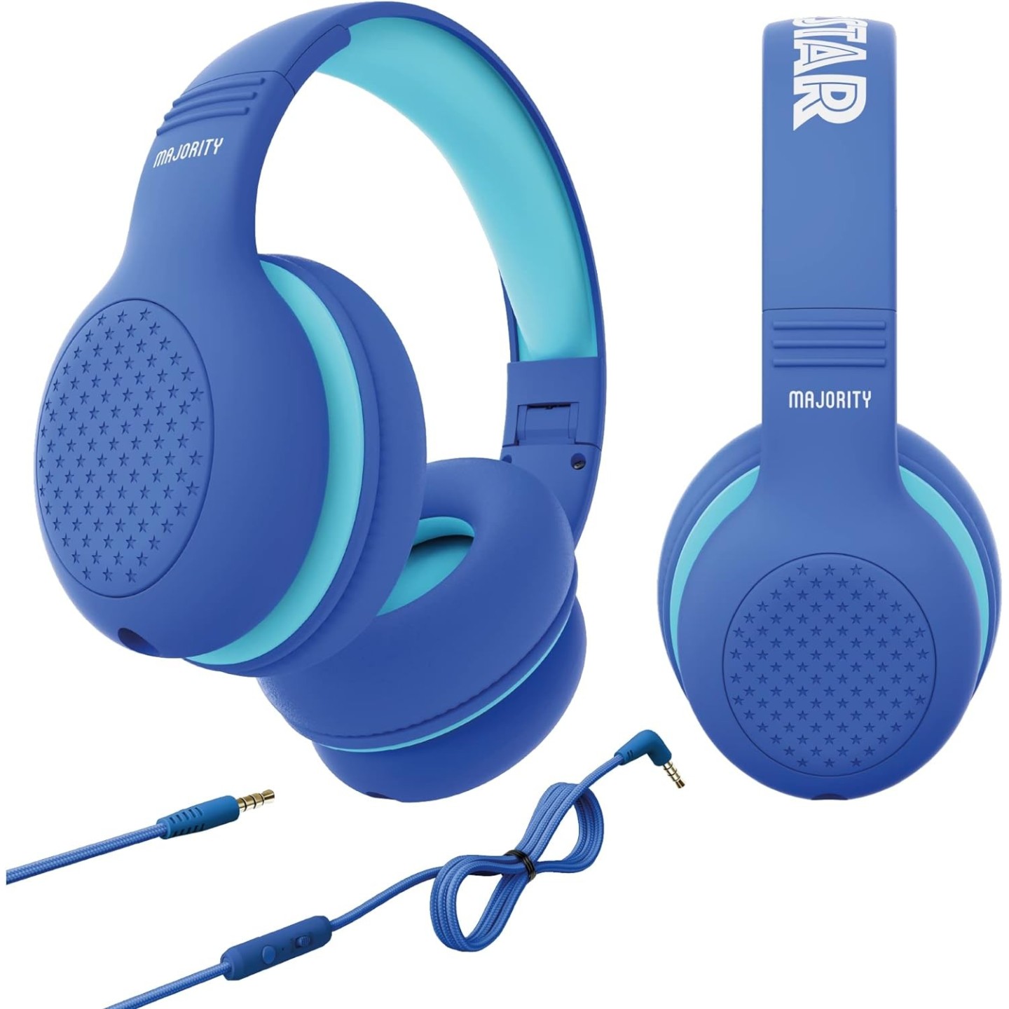Majority SUPERSTAR Headphones - Kids - Over Ear - Blue — Buy in Cyprus with Fast Delivery