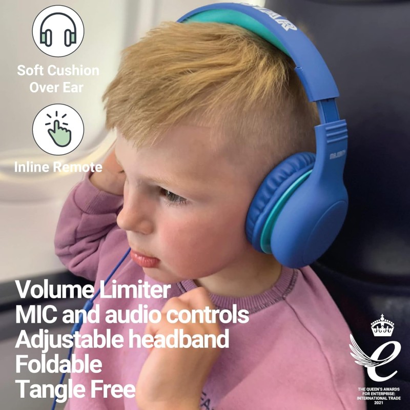 Buy Majority SUPERSTAR Headphones - Kids - Over Ear - Blue in Cyprus, Nicosia, Limassol, Larnaka, Pafos