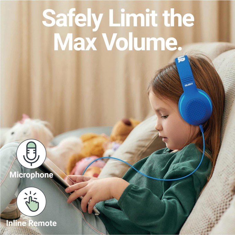 Buy Majority SUPERSTAR Headphones - Kids - Over Ear - Blue in Cyprus, Nicosia, Limassol, Larnaka, Pafos
