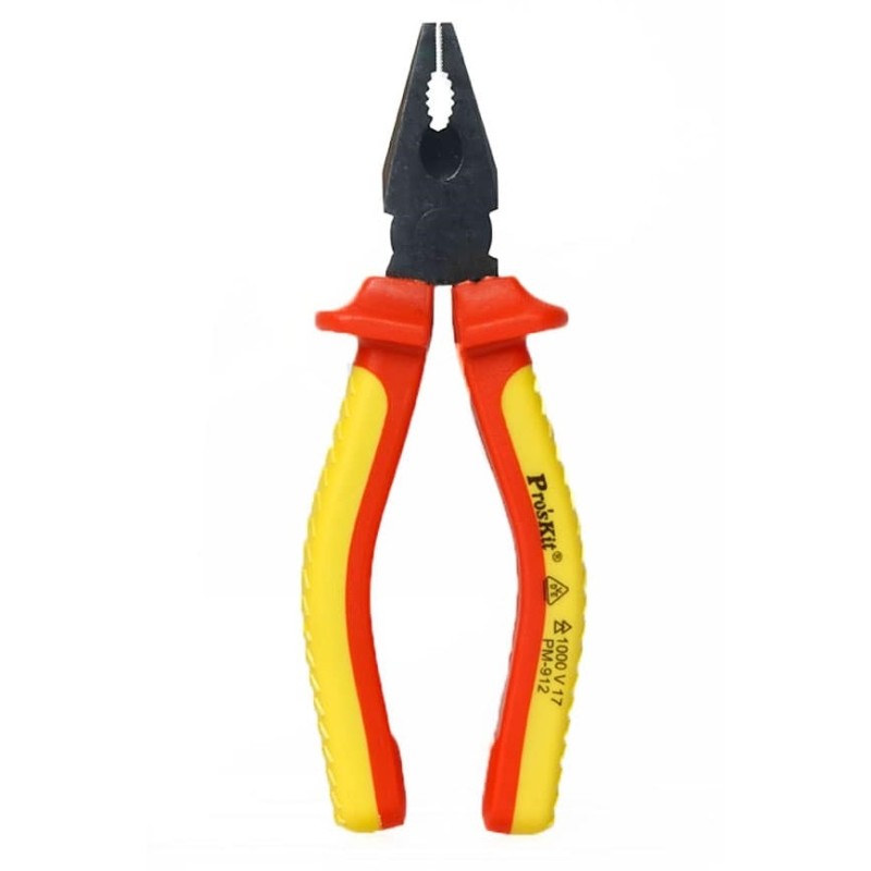 Buy Proskit VDE Insulated Combination Pliers - PM-912 - VDE Insulated Combinatio... in Cyprus, Nicosia, Limassol, Larnaka, Pafos