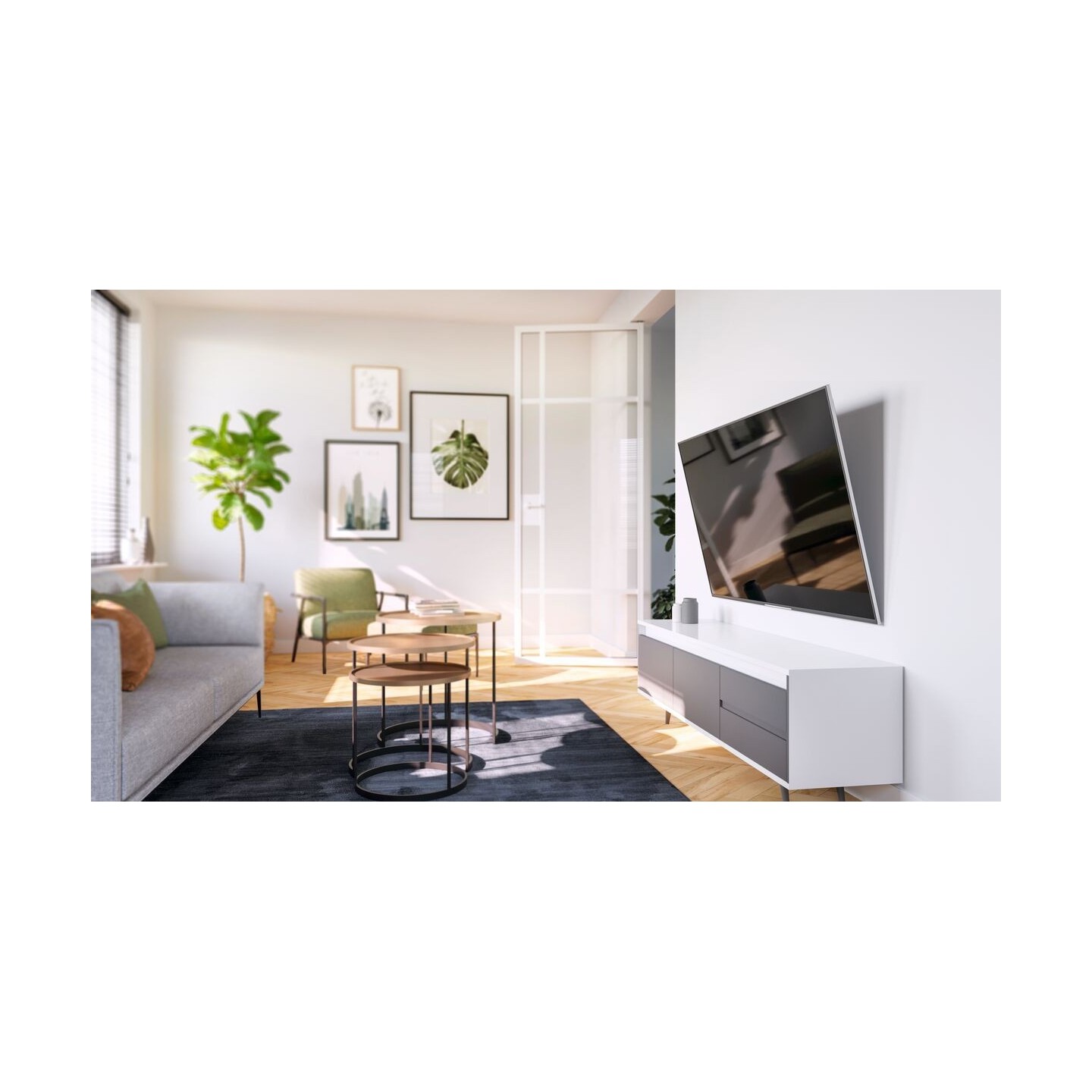 Vogels Tilt TV Wall Mount - TVM3413 - 32-65'' Black — Buy in Cyprus with Fast Delivery