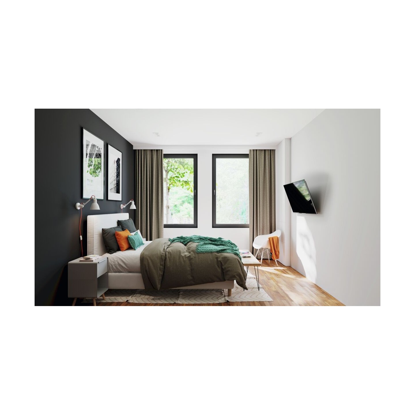 Vogels Tilt TV Wall Mount - TVM3413 - 32-65'' Black — Buy in Cyprus with Fast Delivery