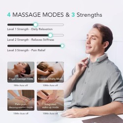 Buy SKG Neck Massager - G7 Pro - Pulse-Heat-APP-Multiple Heads in Cyprus, Nicosia, Limassol, Larnaka, Pafos