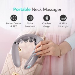 Buy SKG Neck Massager - G7 Pro - Pulse-Heat-APP-Multiple Heads in Cyprus, Nicosia, Limassol, Larnaka, Pafos
