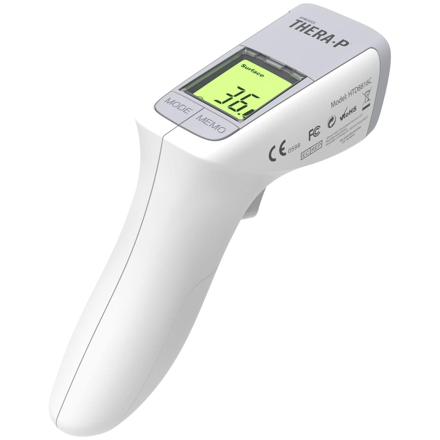 HoMedics Diagnostics Thermometer No Touch THERA-P - TE-450 - No Touch — Buy in Cyprus with Fast Delivery