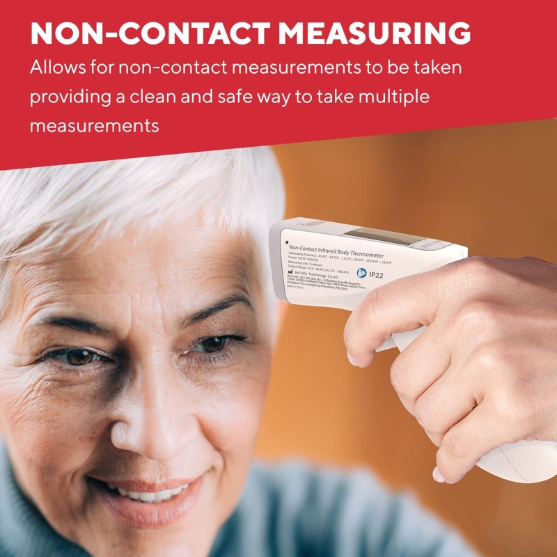 Buy HoMedics Diagnostics Thermometer No Touch THERA-P - TE-450 - No Touch in Cyprus, Nicosia, Limassol, Larnaka, Pafos