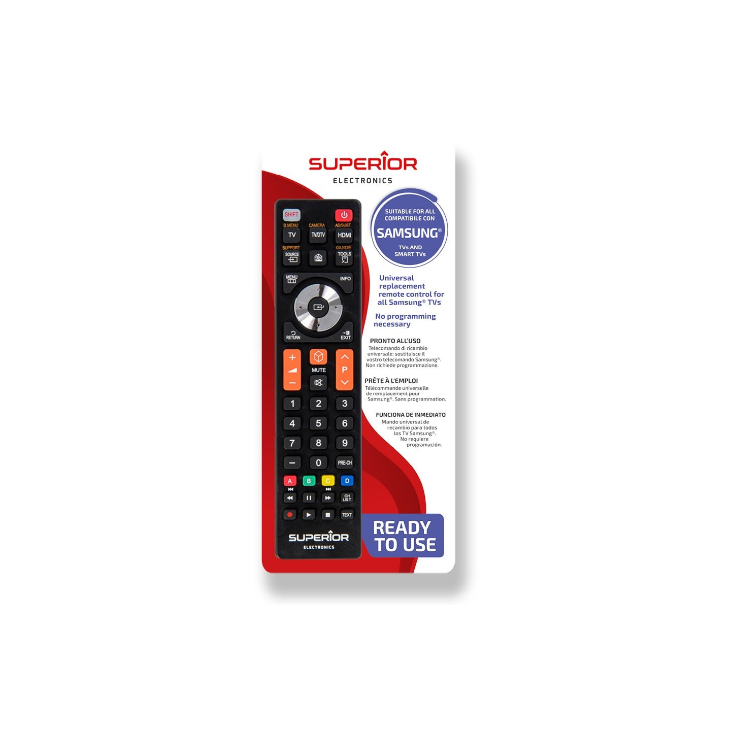 Superior Samsung TV Replacement Remote Control - TV Replacement Remote Control — Buy in Cyprus with Fast Delivery