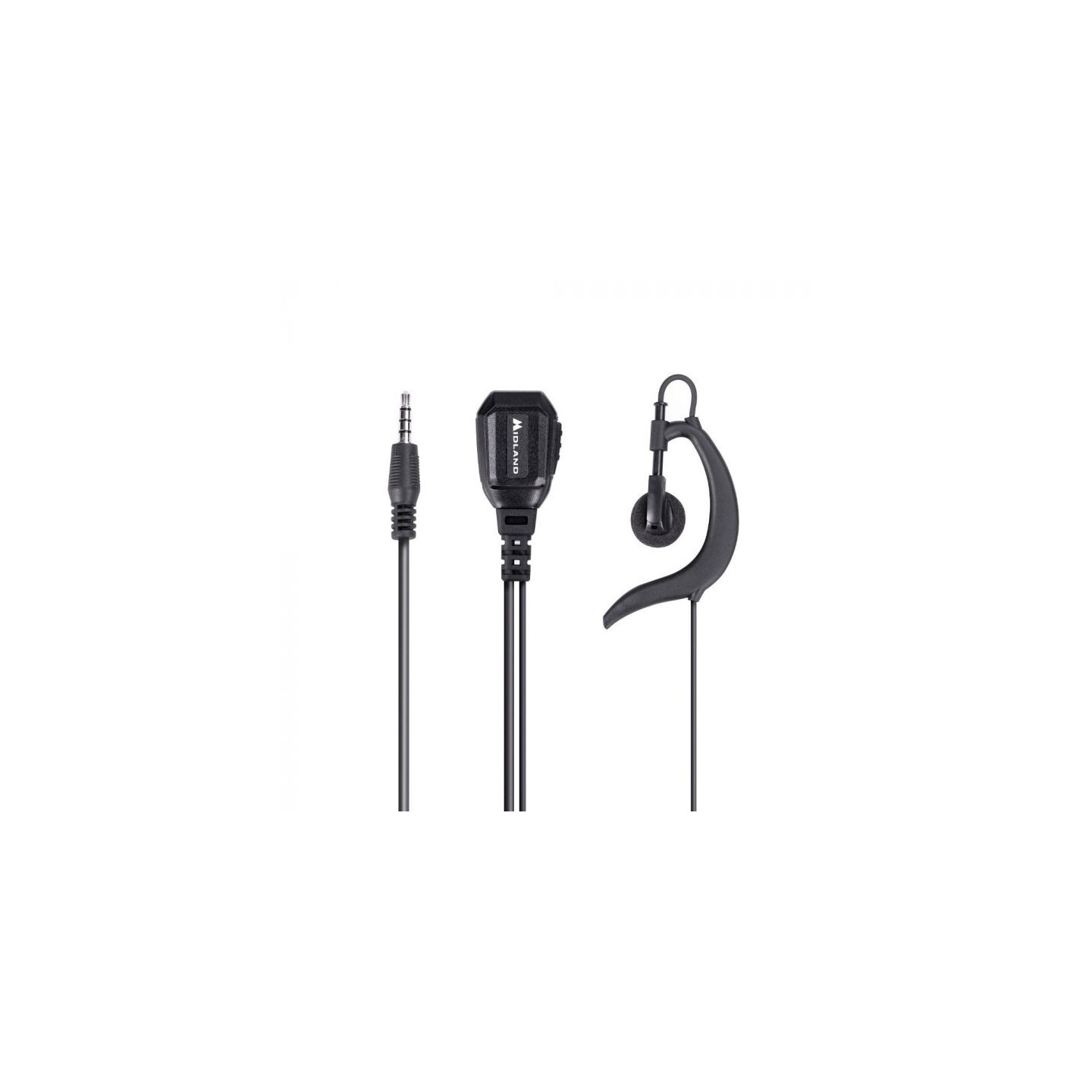 Midland MA21 777PRO Earhook Headset Mic PTT 1-Pin 3.5mm (Boxed) — Buy in Cyprus with Fast Delivery