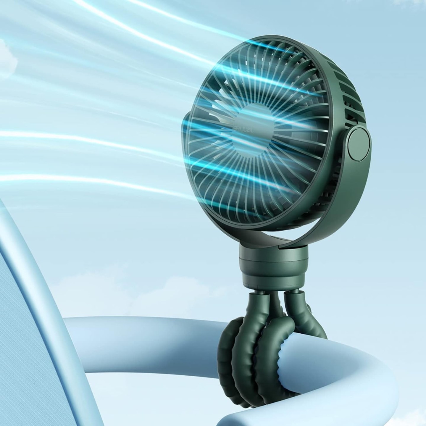 Jisulife Octopus Fan - LIFE1 - Baby White — Buy in Cyprus with Fast Delivery