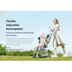 Buy Jisulife Octopus Fan - LIFE1 - Baby White in Cyprus, Nicosia, Limassol, Larnaka, Pafos