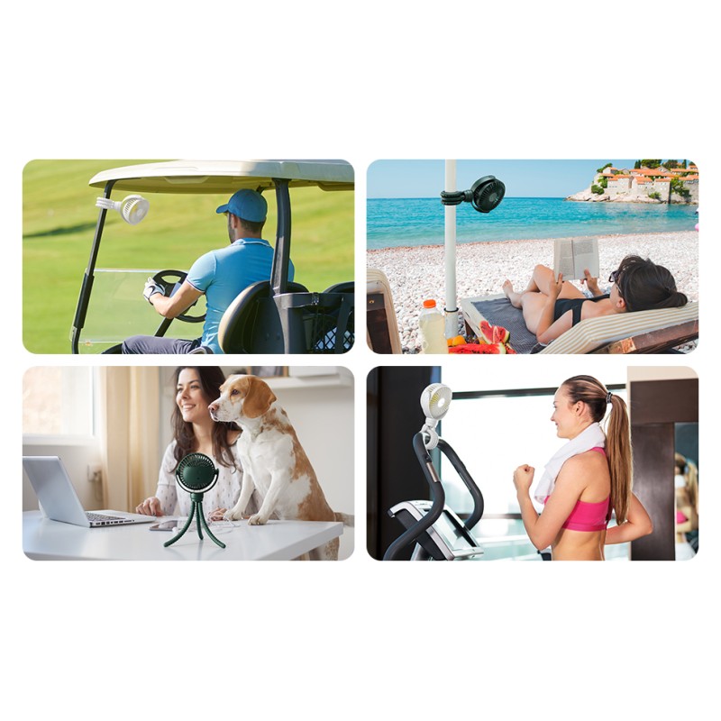 Buy Jisulife Octopus Fan - LIFE1 - Baby White in Cyprus, Nicosia, Limassol, Larnaka, Pafos