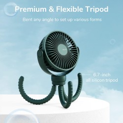 Buy Jisulife Octopus Fan - LIFE1 - Baby White in Cyprus, Nicosia, Limassol, Larnaka, Pafos
