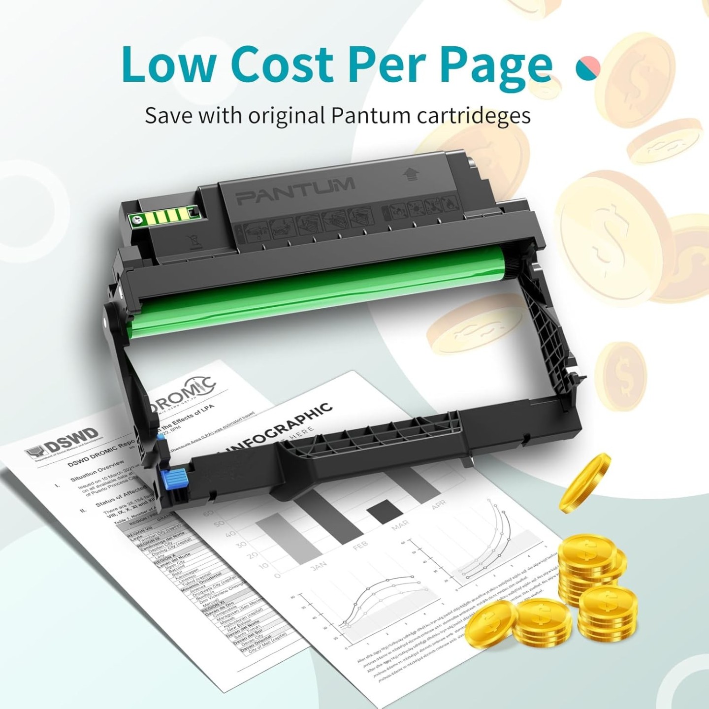 Pantum Drum - DL-5120 - 30000 Pages for BP5100,BM5100 — Buy in Cyprus with Fast Delivery