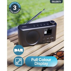 Buy Majority Radio ORWELL Pro Portable with Display - Bluetooth-USB-FM Radio in Cyprus, Nicosia, Limassol, Larnaka, Pafos