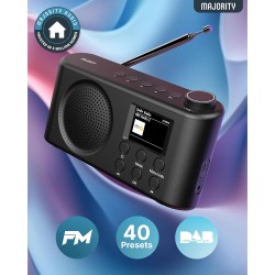 Buy Majority Radio ORWELL Pro Portable with Display - Bluetooth-USB-FM Radio in Cyprus, Nicosia, Limassol, Larnaka, Pafos