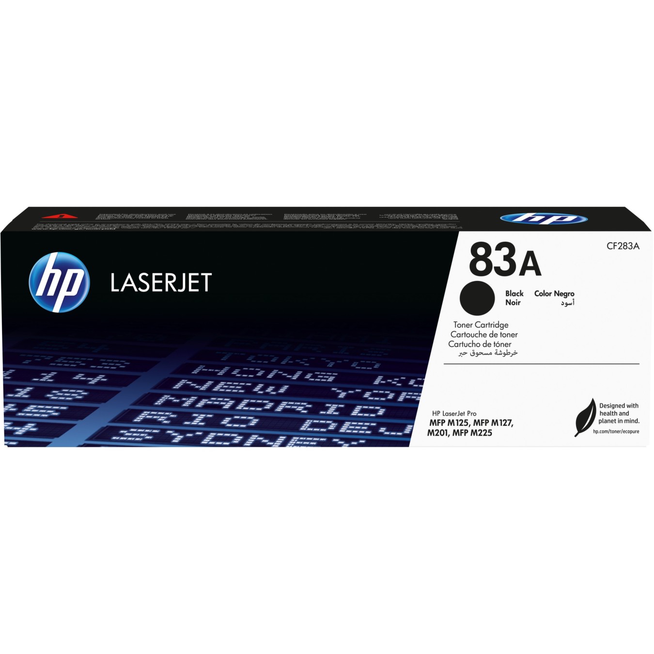 HP 83A Original Toner Cartridge - CF283A - Black standard capacity 1,500 pages 1-pack — Buy in Cyprus with Fast Delivery