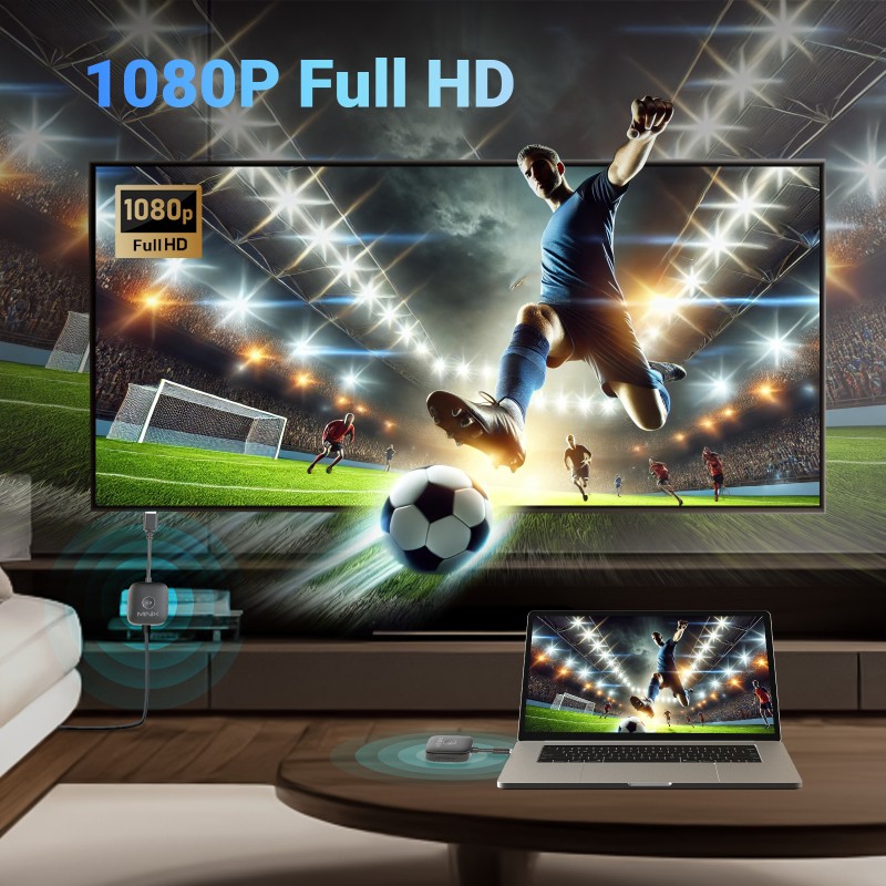 Buy MINIX Wireless Display Adapter - NEO B21 - Dual USB-C to HDMI 1080p in Cyprus, Nicosia, Limassol, Larnaka, Pafos