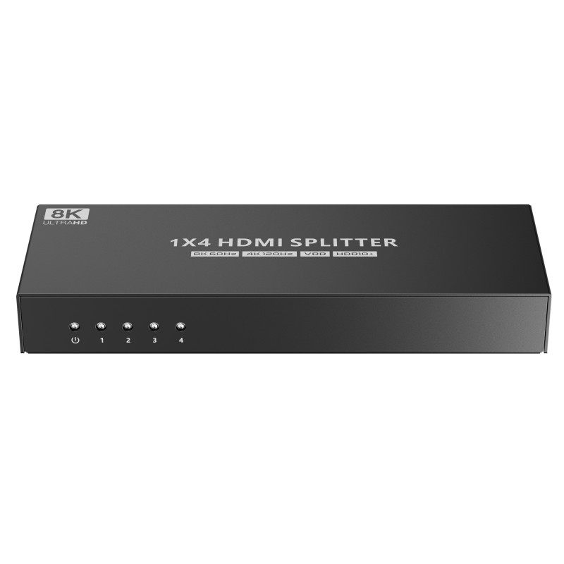 Buy Lenkeng HDMI Splitter - LKV864 - 2.1 8K60Hz 4K120Hz 1x4 in Cyprus, Nicosia, Limassol, Larnaka, Pafos