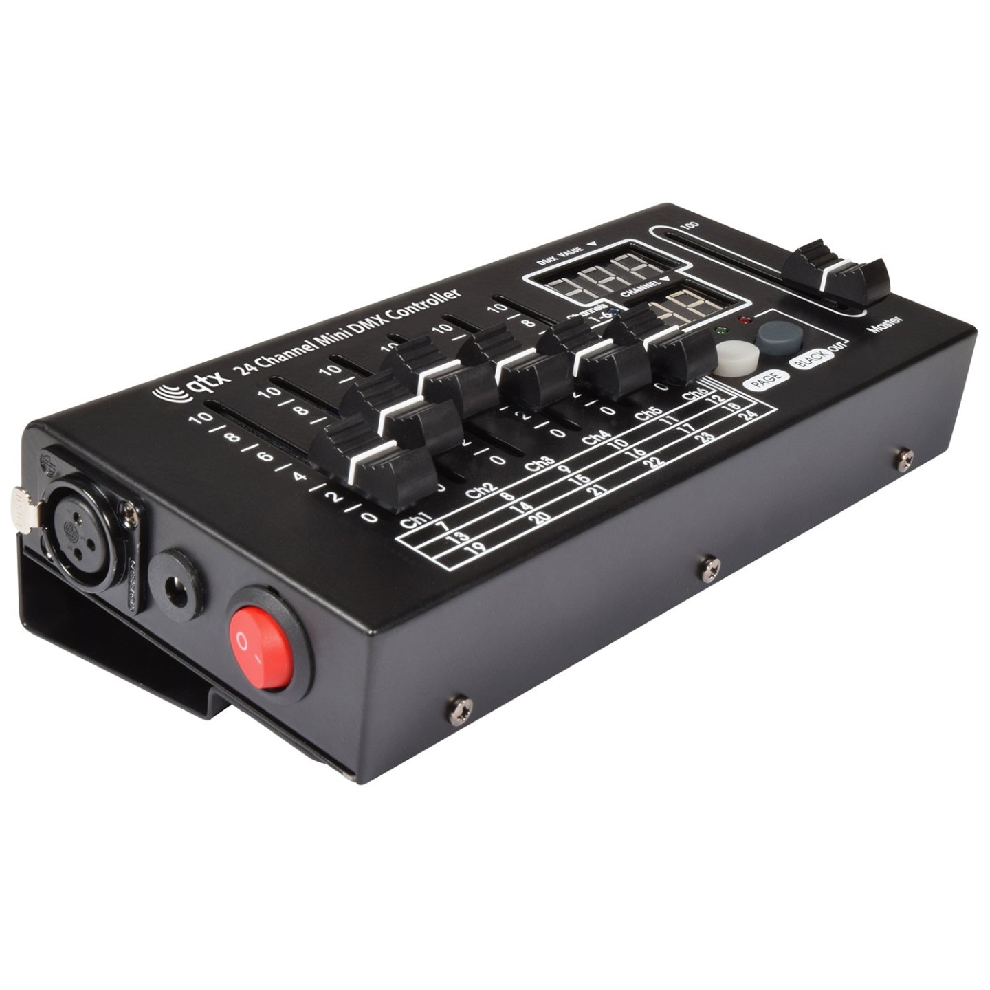 QTX DMX Controller - MDMX-24 - 24 Channel Mini DMX Controller 154.100UK — Buy in Cyprus with Fast Delivery