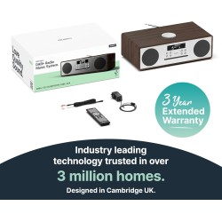 Buy Majority OAKINGTON Mini HiFi System - 120W CD-BT-USB-FM Walnut in Cyprus, Nicosia, Limassol, Larnaka, Pafos