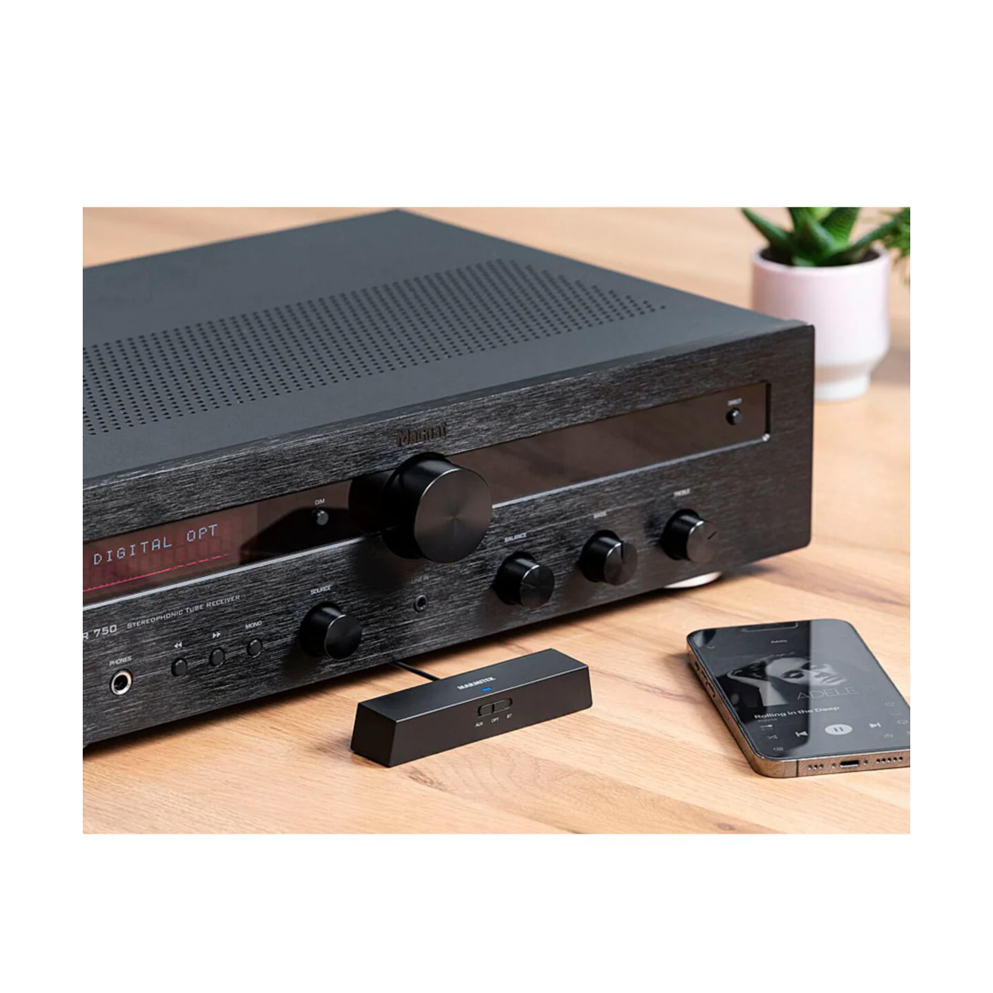 Marmitek Bluetooth Receiver & Transmitter - BoomBoom 100 - Multipair AptX AAC Optical — Buy in Cyprus with Fast Delivery