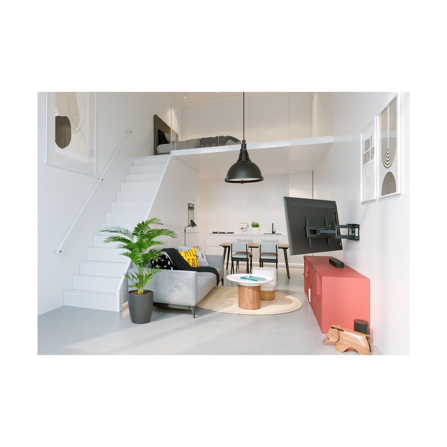 Vogels UP TV Wall Mount - MA4040 - 60x40 Turn 4 arms — Buy in Cyprus with Fast Delivery