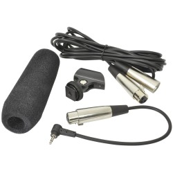 Buy QTX Shotgun Microphone - SG350 - Shotgun Microphone w Battery Long 173.639UK in Cyprus, Nicosia, Limassol, Larnaka, Pafos