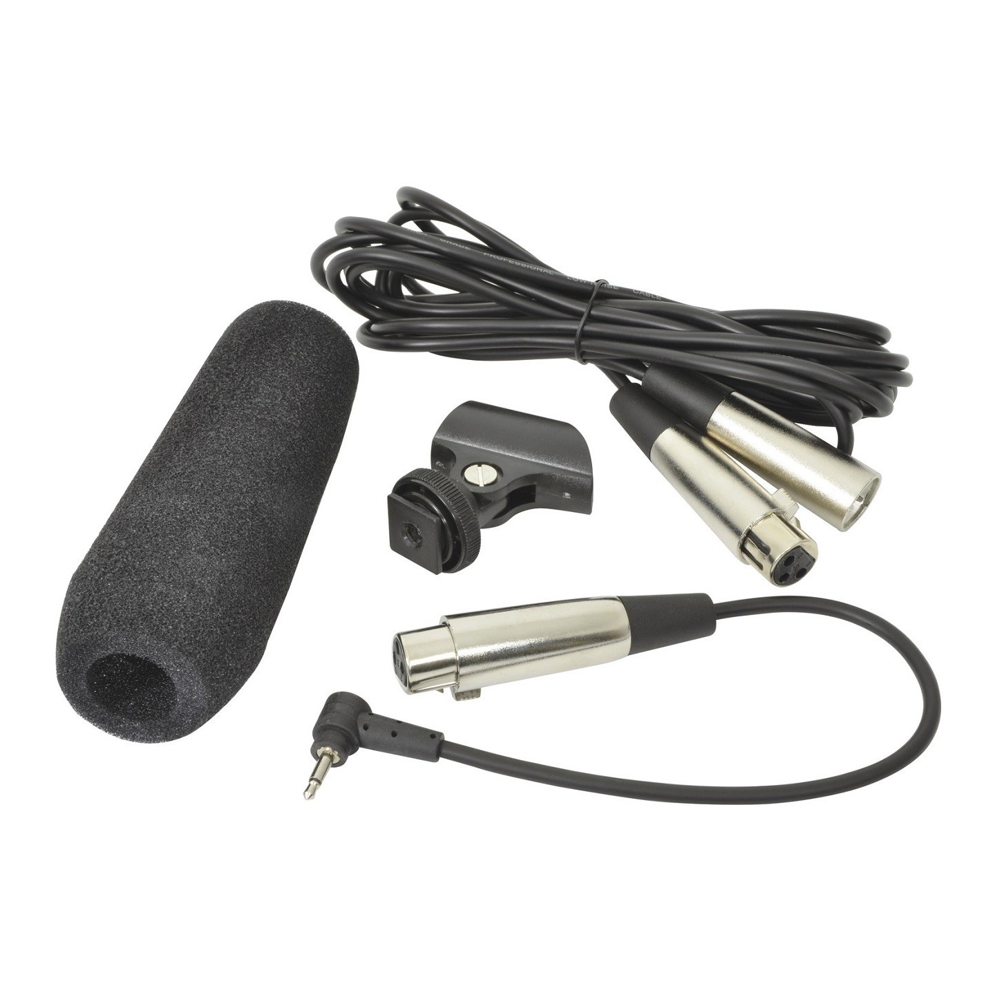 QTX Shotgun Microphone - SG350 - Shotgun Microphone w Battery Long 173.639UK — Buy in Cyprus with Fast Delivery