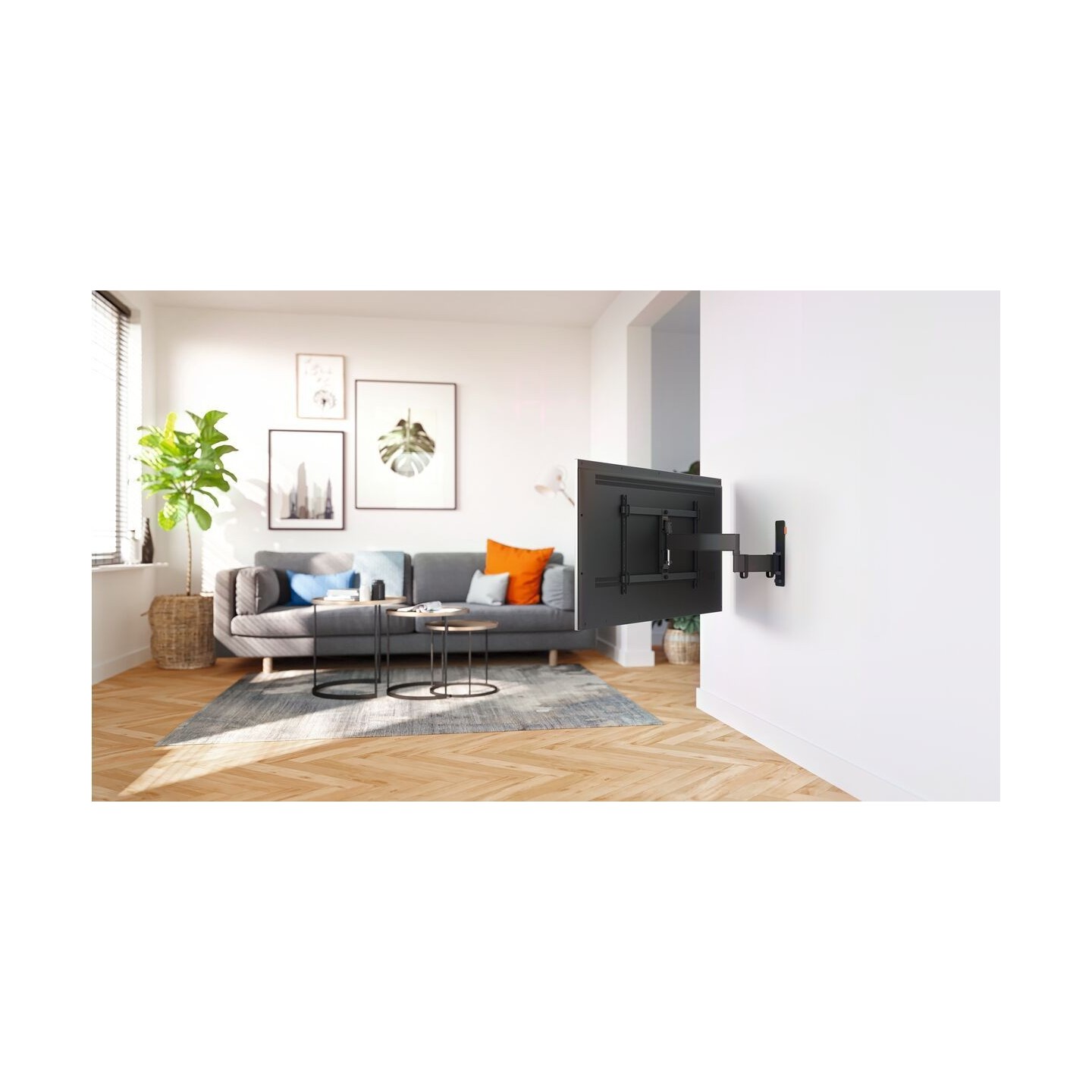Vogels TV Wall Mount - TVM3643 - Turn 40-77'' Black — Buy in Cyprus with Fast Delivery