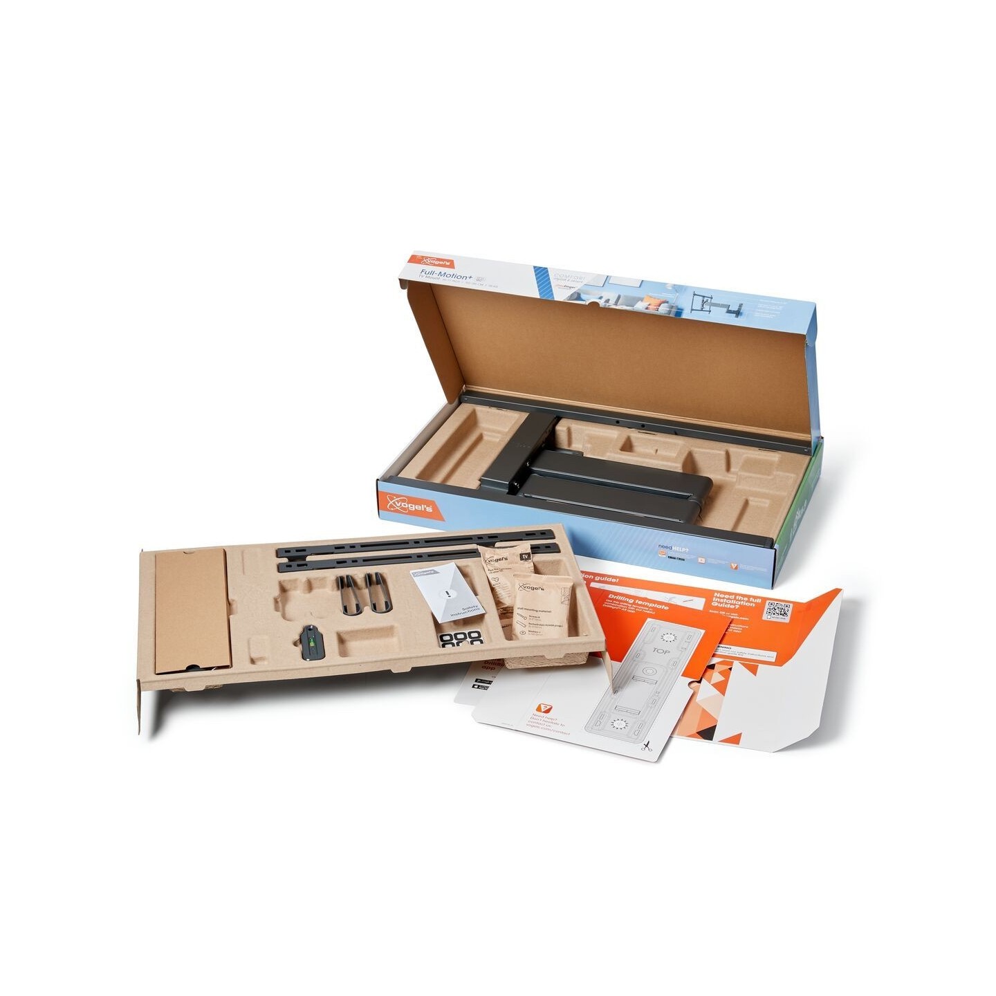 Vogels TV Wall Mount - TVM3643 - Turn 40-77'' Black — Buy in Cyprus with Fast Delivery