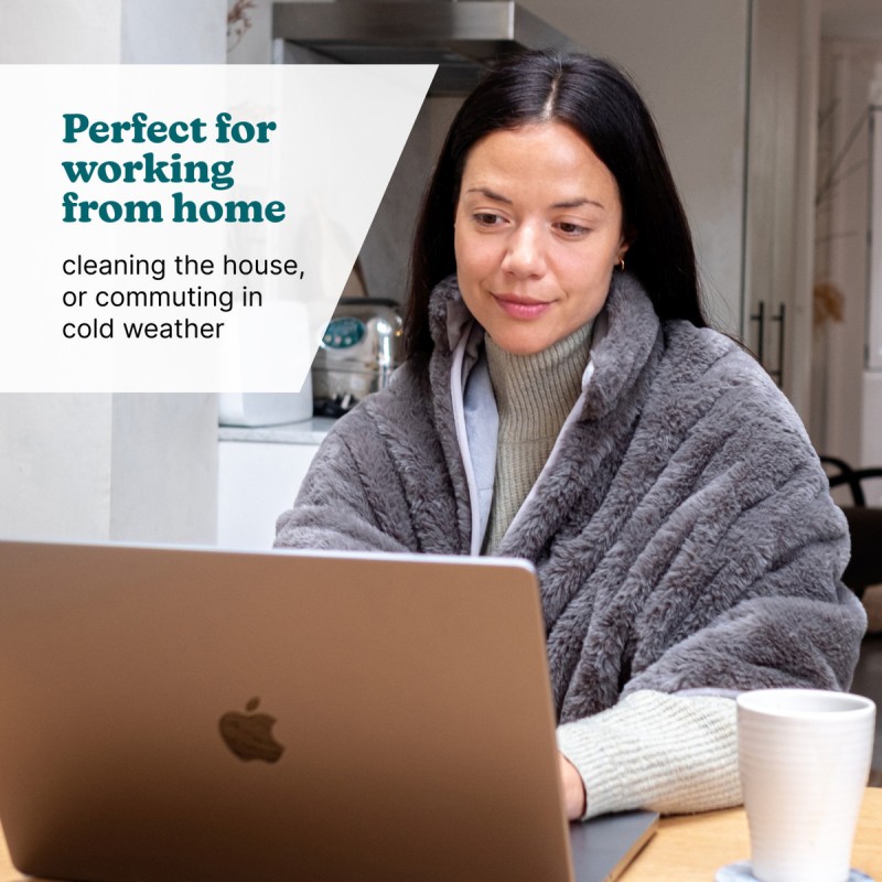 Buy HoMedics Electric Heating Blanket & Soft Shawl - HCM-SWL100 - Electric Heati... in Cyprus, Nicosia, Limassol, Larnaka, Pafos