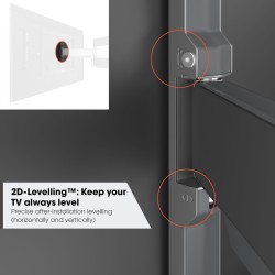 Buy Vogels ELITE TV Wall Mount - TVM5645-G - 60x40 Turn up to 45kg Grey in Cyprus, Nicosia, Limassol, Larnaka, Pafos