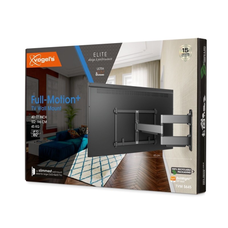 Buy Vogels ELITE TV Wall Mount - TVM5645-G - 60x40 Turn up to 45kg Grey in Cyprus, Nicosia, Limassol, Larnaka, Pafos