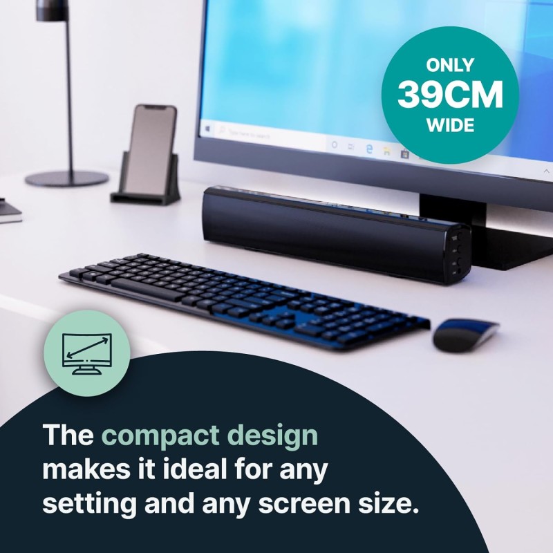 Buy Majority BOWFELL PLUS Soundbar - 100W with SubWoofer BT-USB in Cyprus, Nicosia, Limassol, Larnaka, Pafos