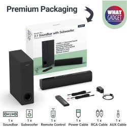 Buy Majority BOWFELL PLUS Soundbar - 100W with SubWoofer BT-USB in Cyprus, Nicosia, Limassol, Larnaka, Pafos