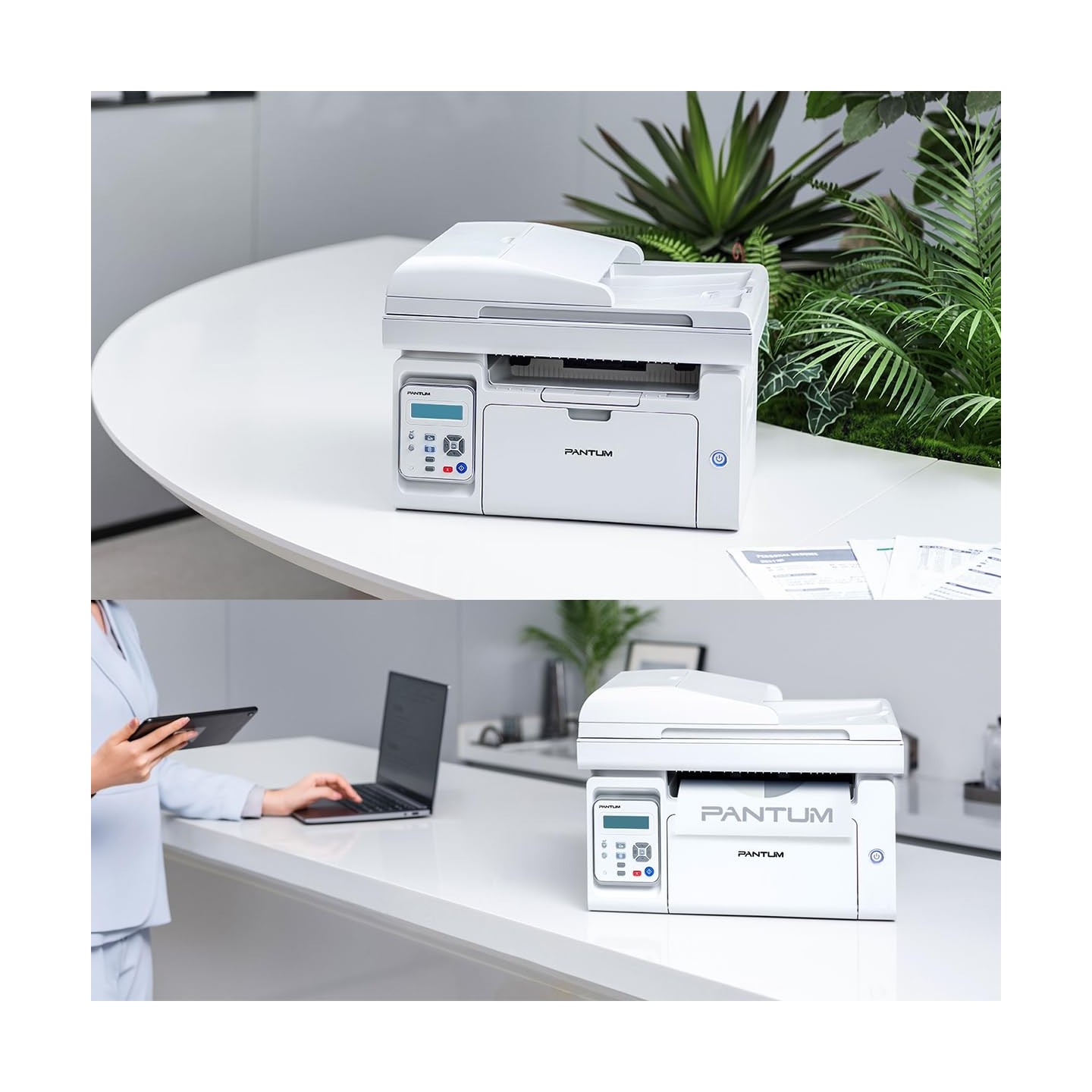 Pantum Laser MultiFunction Printer - M6559NW - Laser MultiFunction Printer ADF WiFi Lan 22ppm