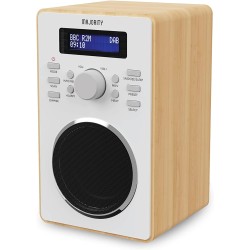 Buy Majority Barton Radio - Digital FM, LED Display, Dual Alarms, Snooze Oak in Cyprus, Nicosia, Limassol, Larnaka, Pafos