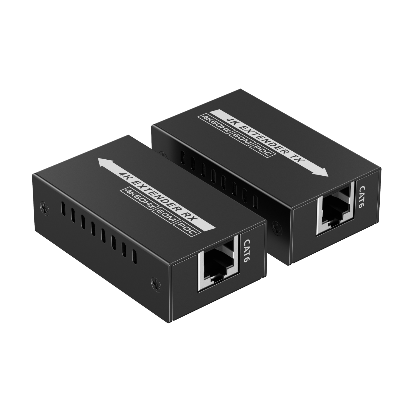 Lenkeng HDMI Extender over Ethernet 60m 4K POC - LKV410P - HDMI Extender over Ethernet 60m 4K POC