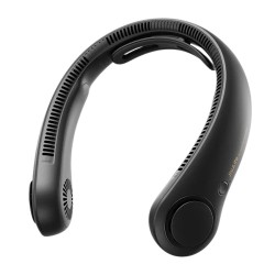 Buy Jisulife Bladeless Turbine Neck Fan - FNL04R - Black in Cyprus, Nicosia, Limassol, Larnaka, Pafos