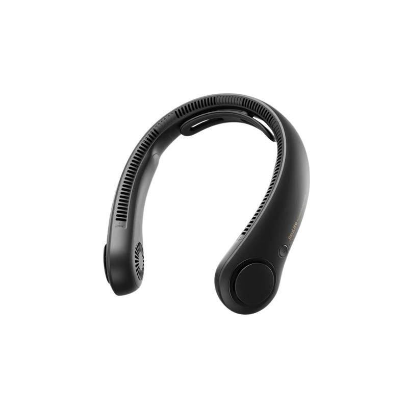 Buy Jisulife Bladeless Turbine Neck Fan - FNL04R - Black in Cyprus, Nicosia, Limassol, Larnaka, Pafos