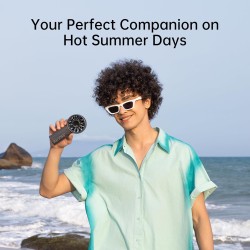 Buy Jisulife Portable Personal Fan - LIFE 4 - Grey in Cyprus, Nicosia, Limassol, Larnaka, Pafos