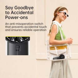 Buy Jisulife Portable Personal Fan - LIFE 4 - Grey in Cyprus, Nicosia, Limassol, Larnaka, Pafos