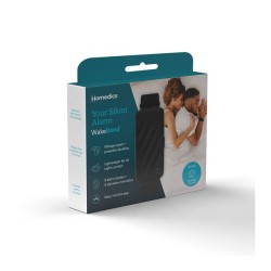 Buy HoMedics Wakeband Vibrating Alarm Wristband - SS-WB100BK-WW - Black in Cyprus, Nicosia, Limassol, Larnaka, Pafos