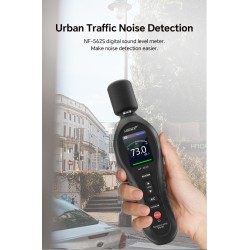 Buy Noyafa Sound Level Meter - NF-562S - Dual A/C Weighting, Real-Time Alarm & C... in Cyprus, Nicosia, Limassol, Larnaka, Pafos