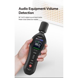 Buy Noyafa Sound Level Meter - NF-562S - Dual A/C Weighting, Real-Time Alarm & C... in Cyprus, Nicosia, Limassol, Larnaka, Pafos