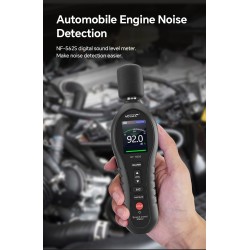 Buy Noyafa Sound Level Meter - NF-562S - Dual A/C Weighting, Real-Time Alarm & C... in Cyprus, Nicosia, Limassol, Larnaka, Pafos